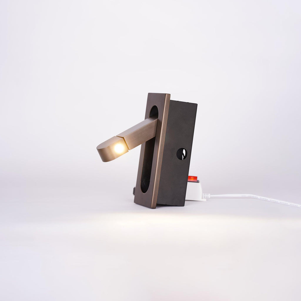 Lampe de lecture LED moderne réglable de chevet - Finitions variées