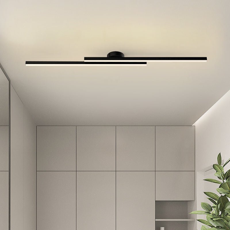 Luminaires LED de plafond semi-encastré en aluminium moderne
