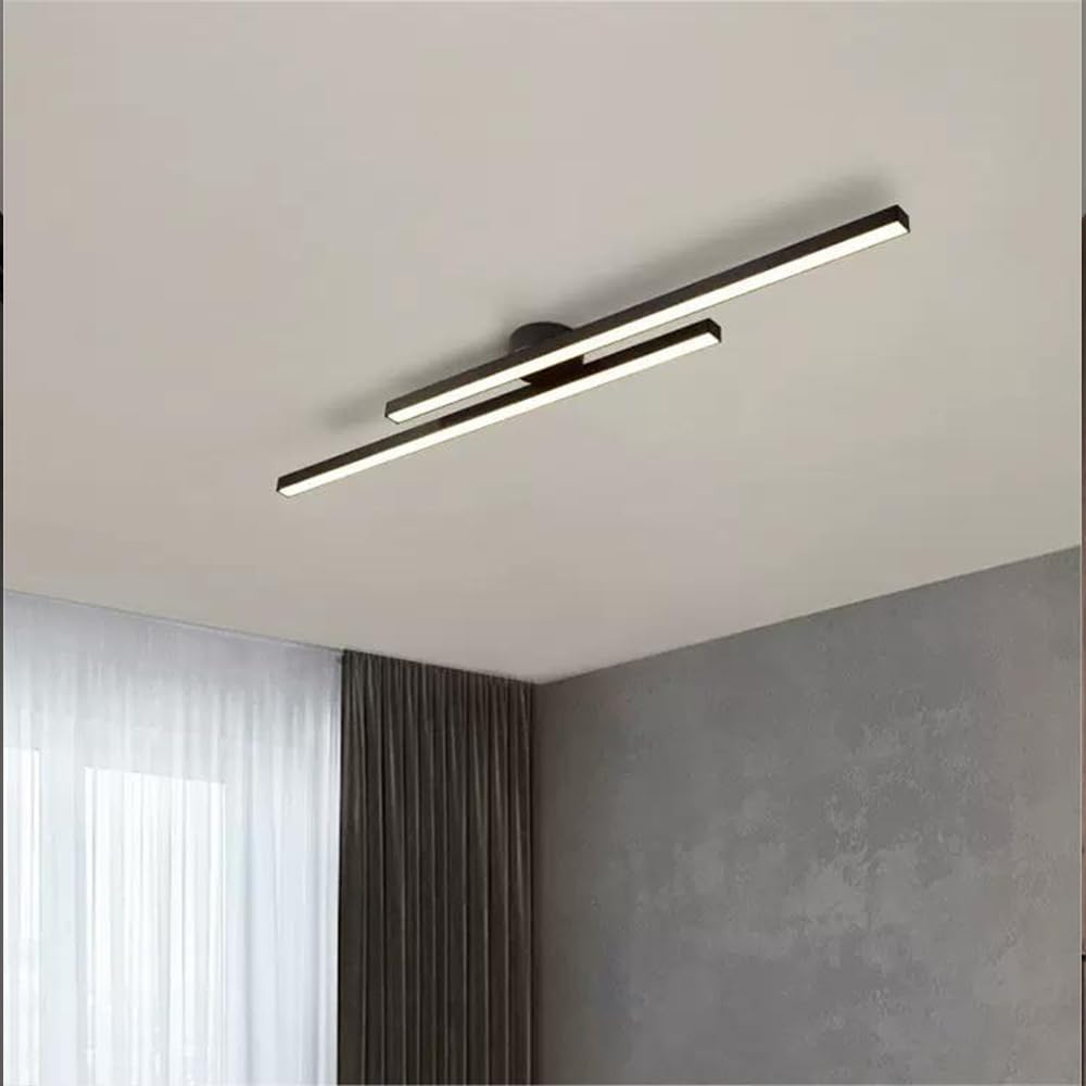 Luminaires LED de plafond semi-encastré en aluminium moderne