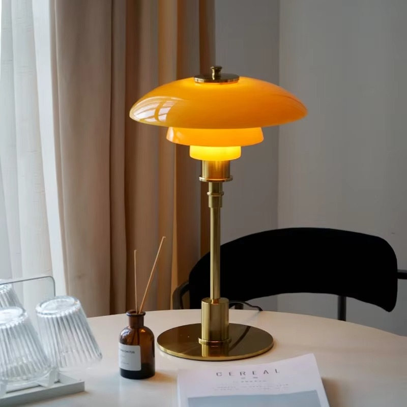 Lampe de Table LED au Design Danois Moderne - Lueur Ambiante Chaude