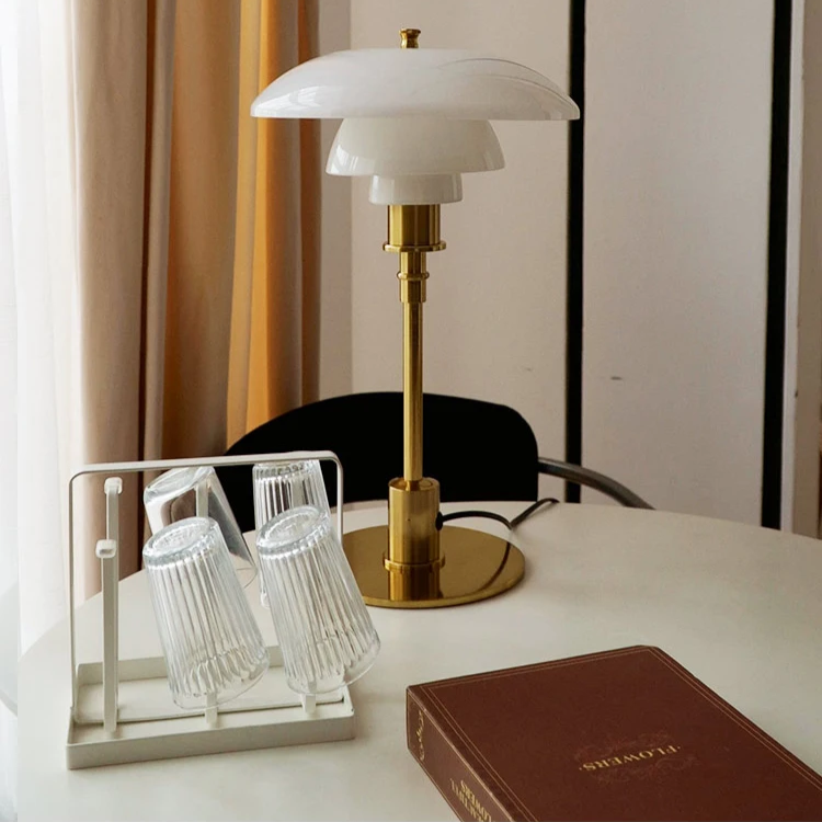 Lampe de Table LED au Design Danois Moderne - Lueur Ambiante Chaude