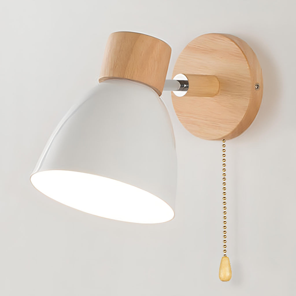 Luminaires Muraux Scandinaves Modernes avec Interrupteur à Tirette