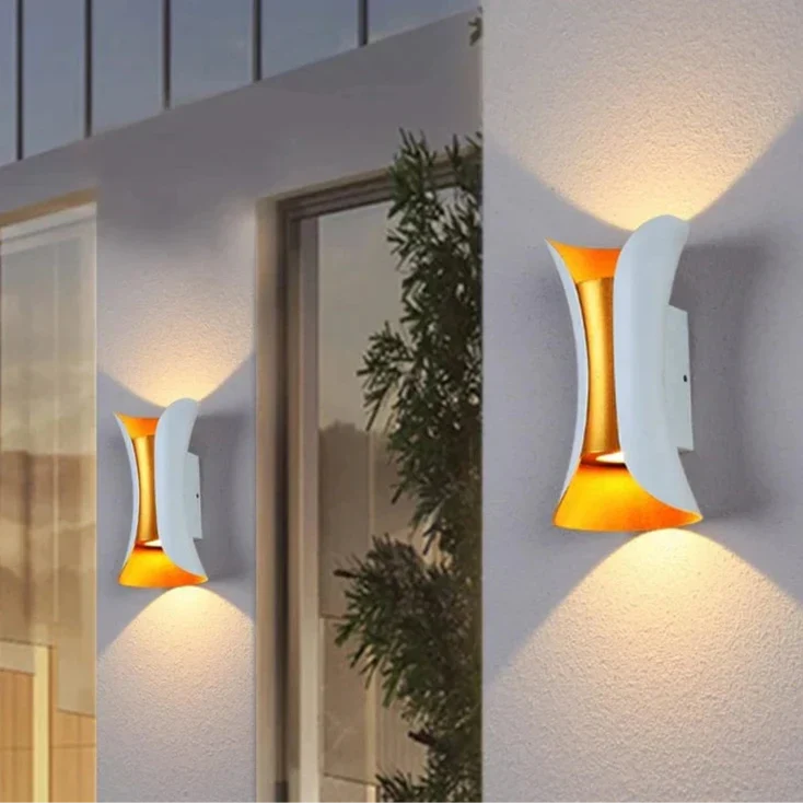 Applique Murale LED Étanche - Design Moderne - Intérieur/Extérieur