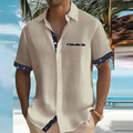 Chemise d'été à manches courtes pour hommes