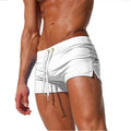 Shorts de bain pour hommes à séchage rapide avec cordon de serrage réglable