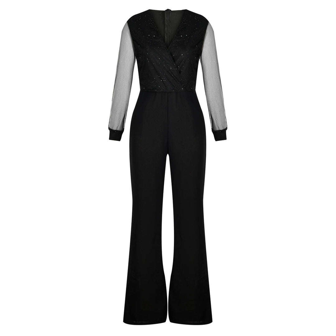 Combinaison Noire Confortable pour Femmes