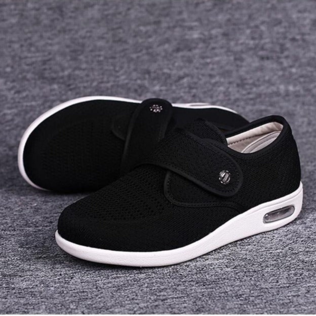 Chaussures de confort diabétiques pour femmes à large fit