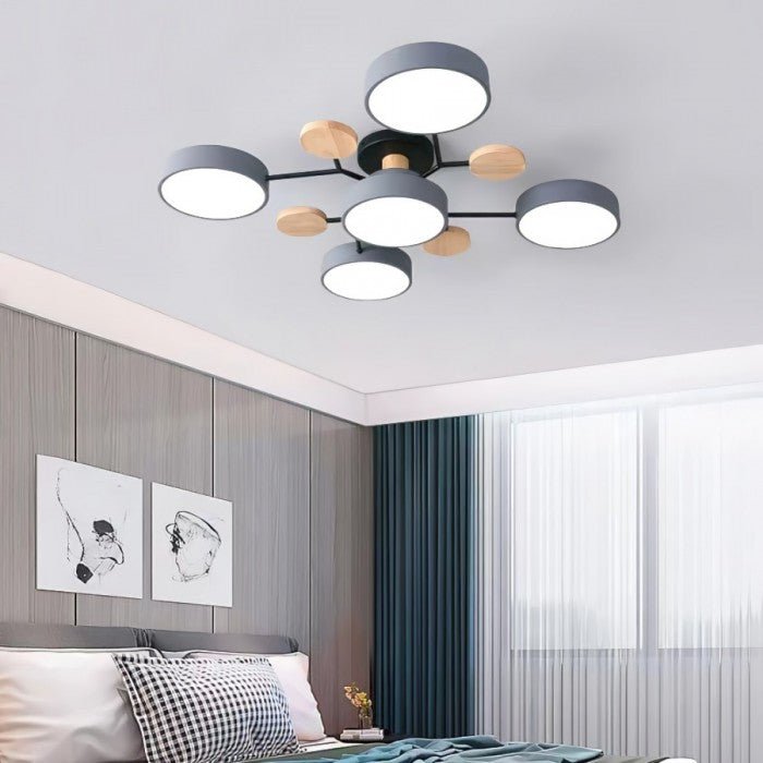 Plafonnier Scandinave – Design Ramifié, Élégant & Durable avec Technologie LED