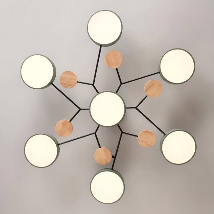 Plafonnier Scandinave – Design Ramifié, Élégant & Durable avec Technologie LED