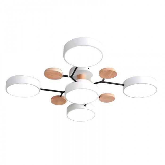 Plafonnier Scandinave – Design Ramifié, Élégant & Durable avec Technologie LED