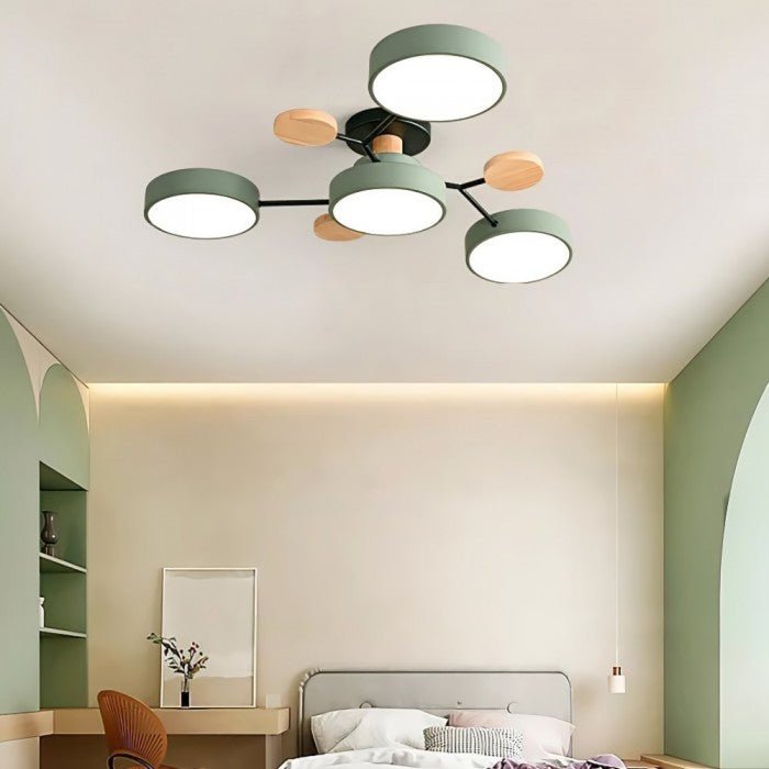 Plafonnier Scandinave – Design Ramifié, Élégant & Durable avec Technologie LED