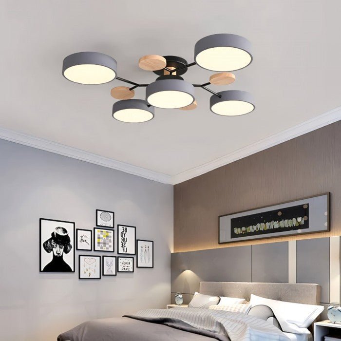 Plafonnier Scandinave – Design Ramifié, Élégant & Durable avec Technologie LED