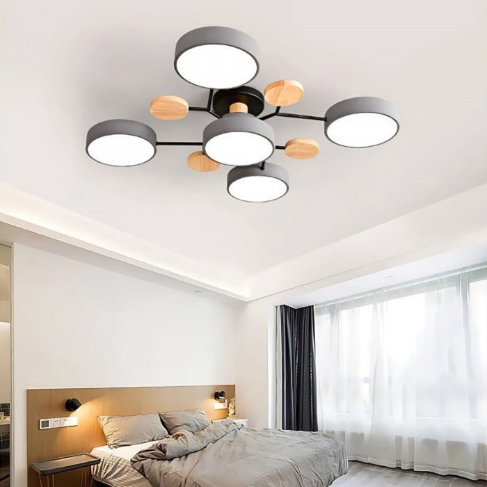 Plafonnier Scandinave – Design Ramifié, Élégant & Durable avec Technologie LED