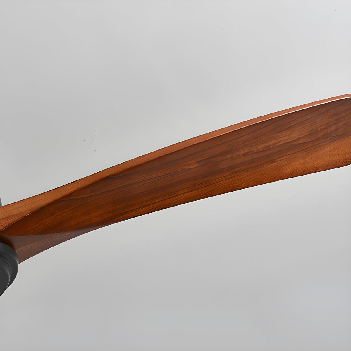 Ventilateur de Plafond en Bois Nordique avec Télécommande LED
