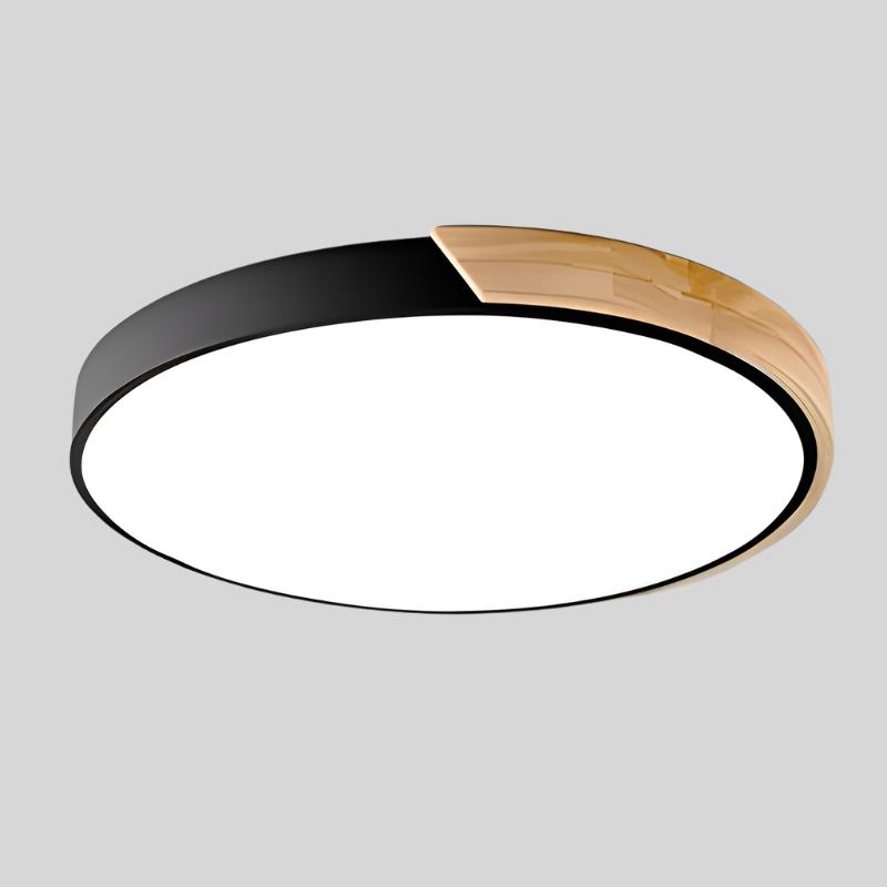 Lustre en Bois Nordic Macaron pour Espaces Modernes