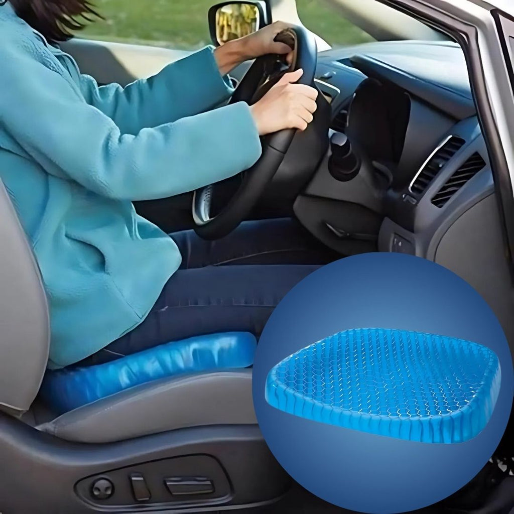 Coussin de Siège en Gel Orthopédique pour le Soutien du Coccyx et du Dos