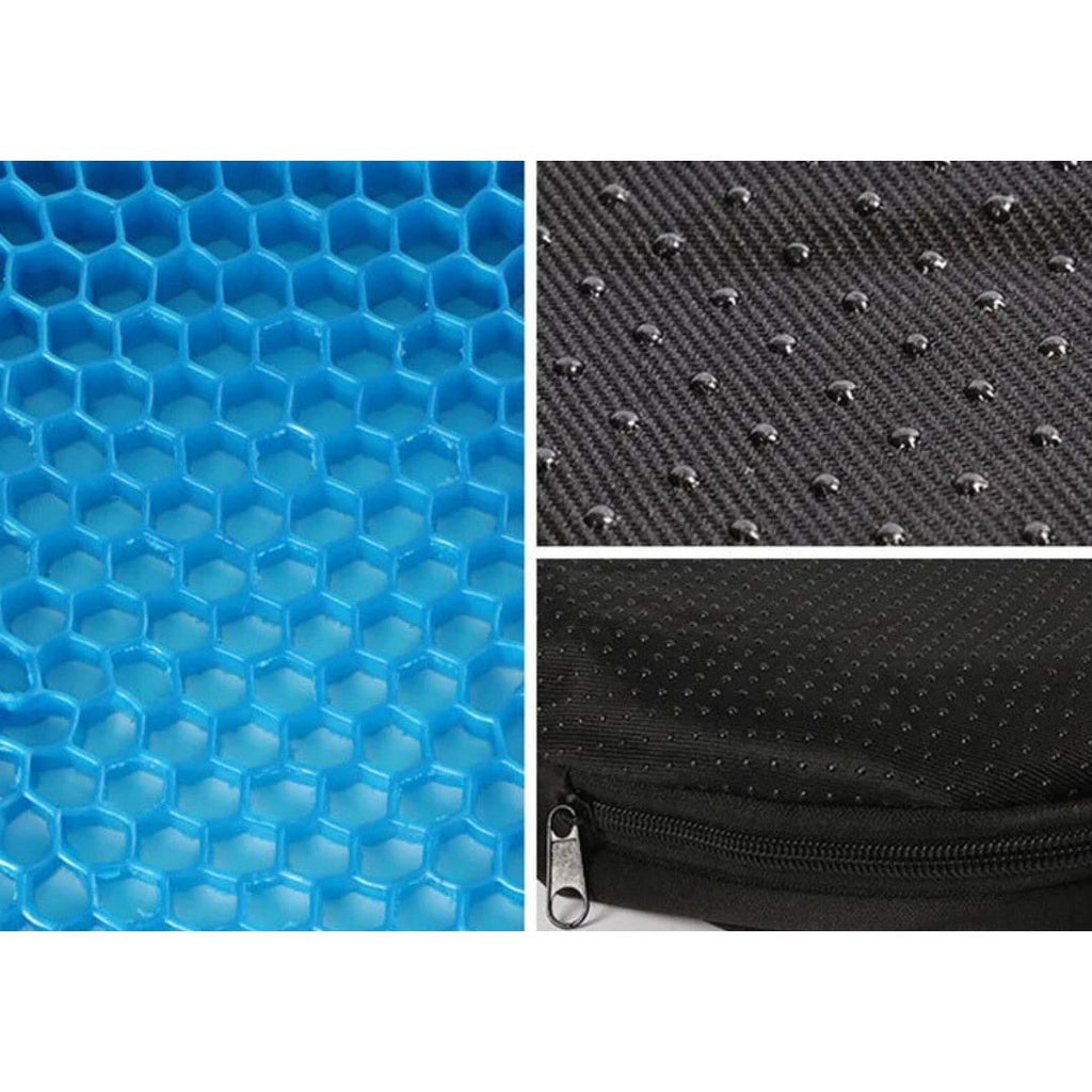 Coussin de Siège en Gel Orthopédique pour le Soutien du Coccyx et du Dos