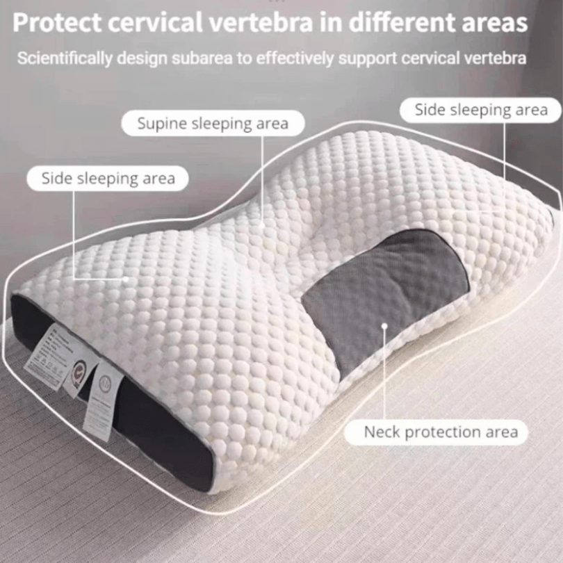 Coussin Orthopédique - Soutien Contre la Douleur au Dos et au Cou