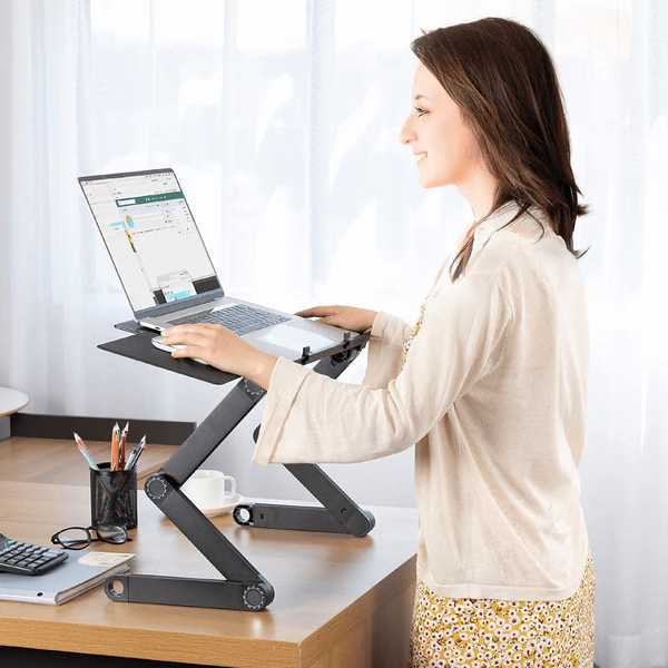 Support d'ordinateur portable ergonomique 360° – FlexStand