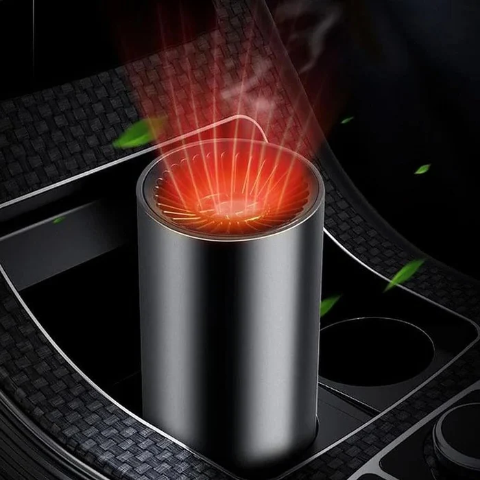 Chauffage Auto 12V & Dégivreur – Chauffage Compact pour Voiture avec Rotation à 360°