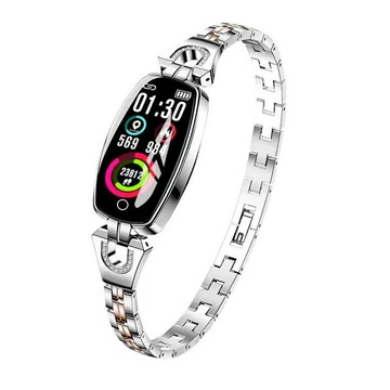 Tracker de Fitness Intelligent avec Moniteur de Fréquence Cardiaque et de Pression Artérielle pour Femmes