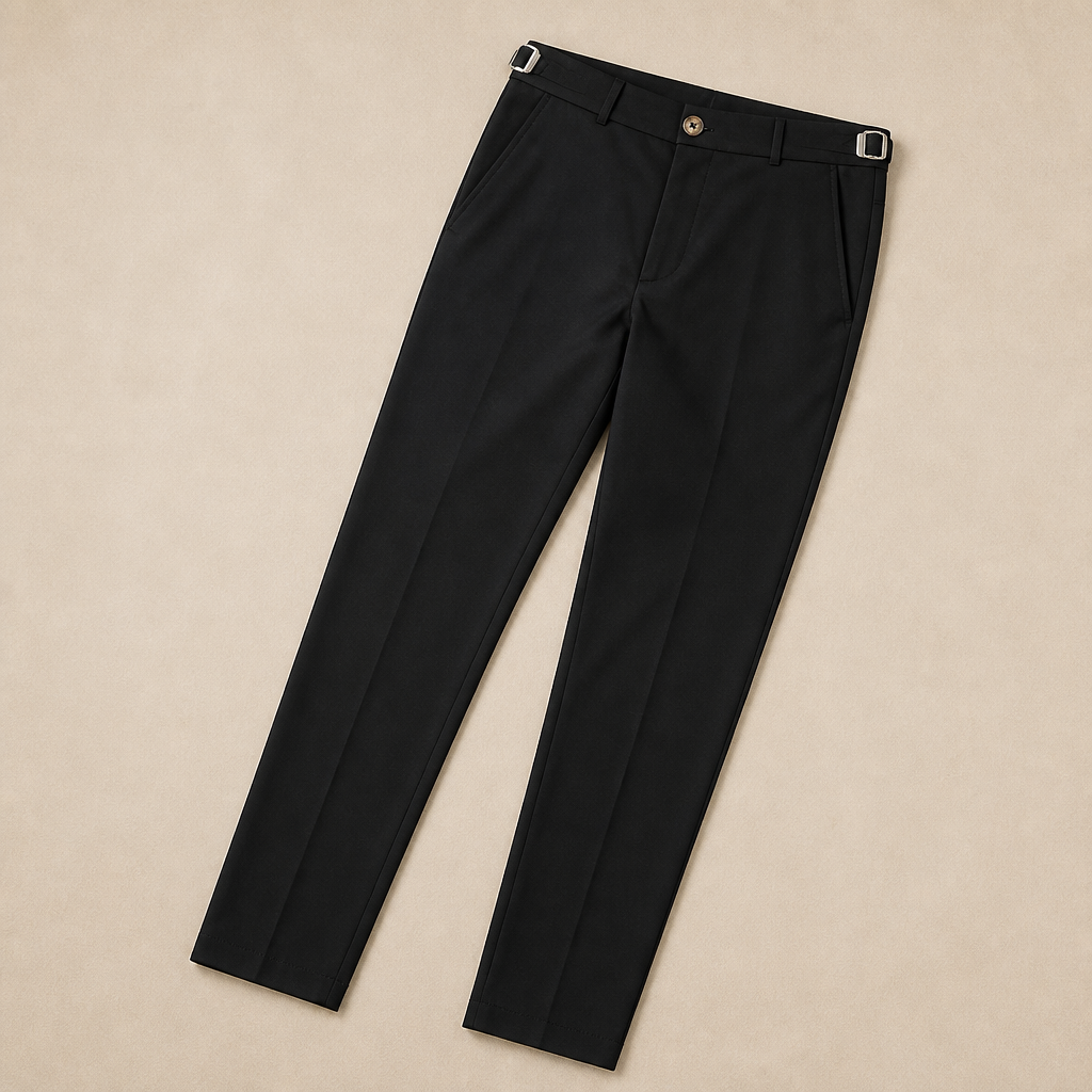 FlexiForm™ – Pantalon Slim-Fit Stretch avec Boucle Latérale Ajustable