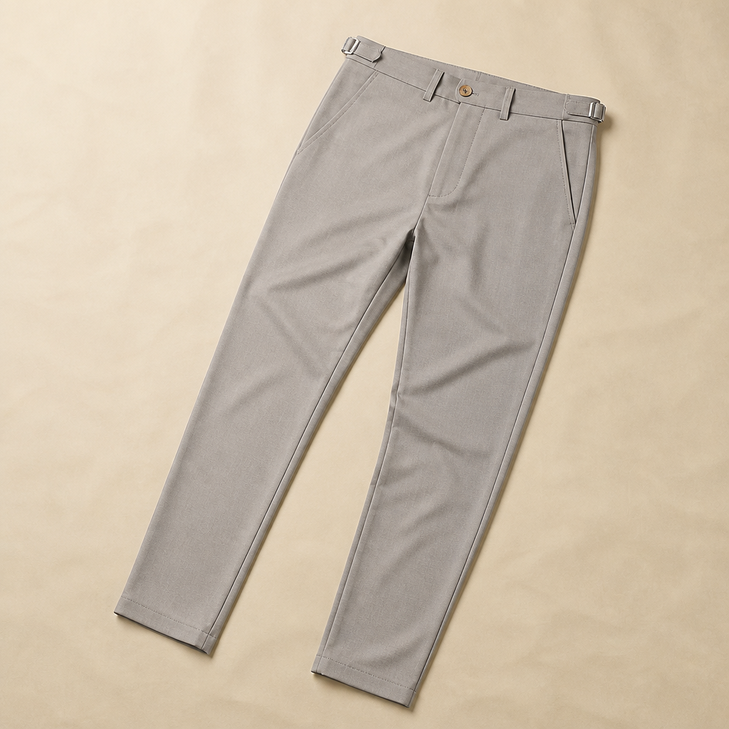 FlexiForm™ – Pantalon Slim-Fit Stretch avec Boucle Latérale Ajustable