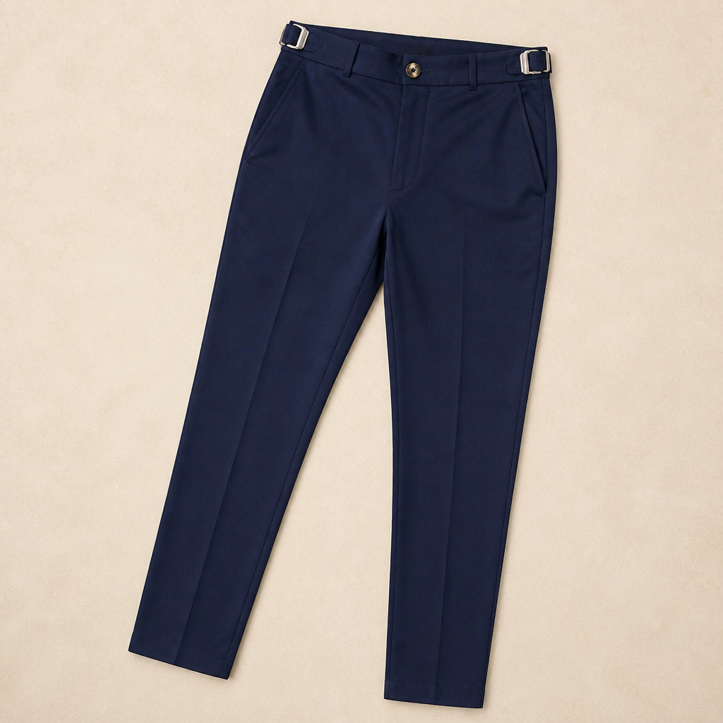 FlexiForm™ – Pantalon Slim-Fit Stretch avec Boucle Latérale Ajustable