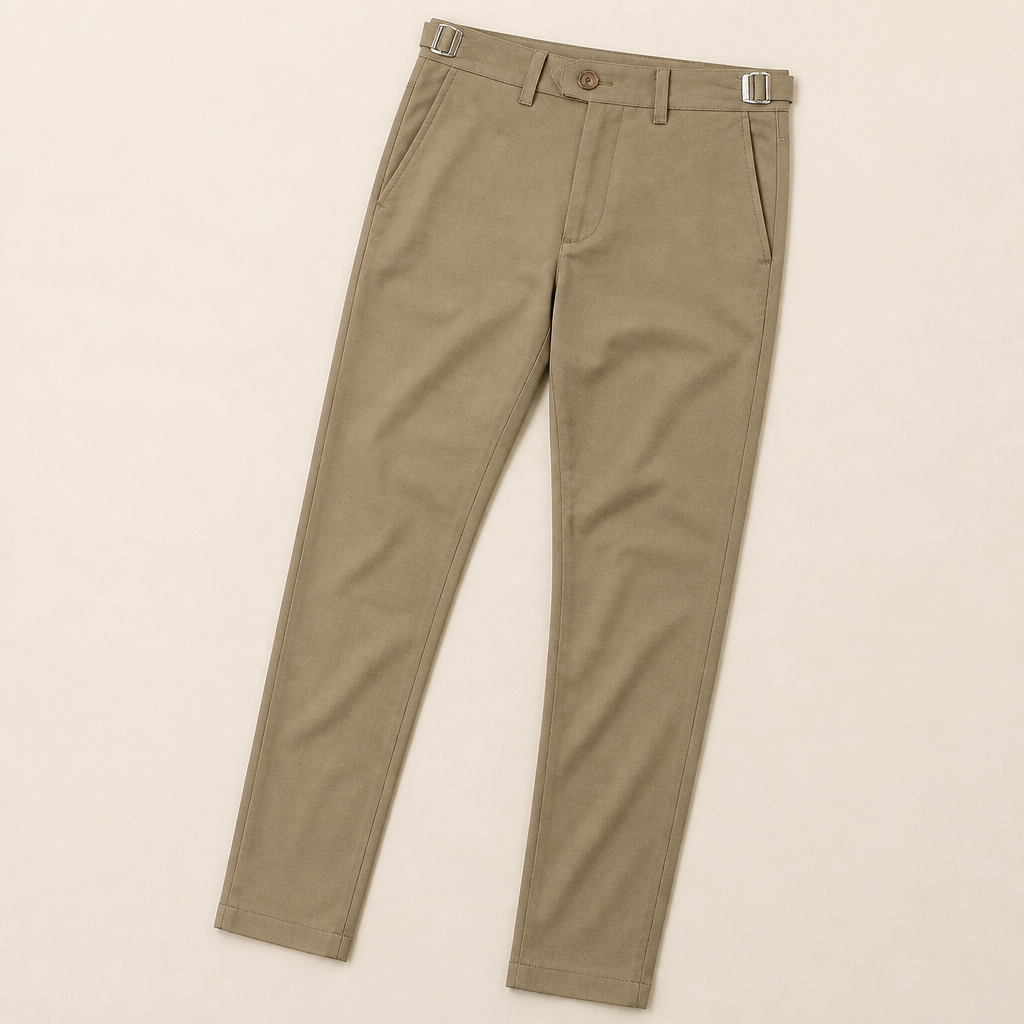 FlexiForm™ – Pantalon Slim-Fit Stretch avec Boucle Latérale Ajustable