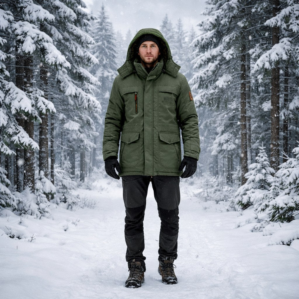 FROSTGUARD – Parka rembourré pour chaleur et protection par temps froid