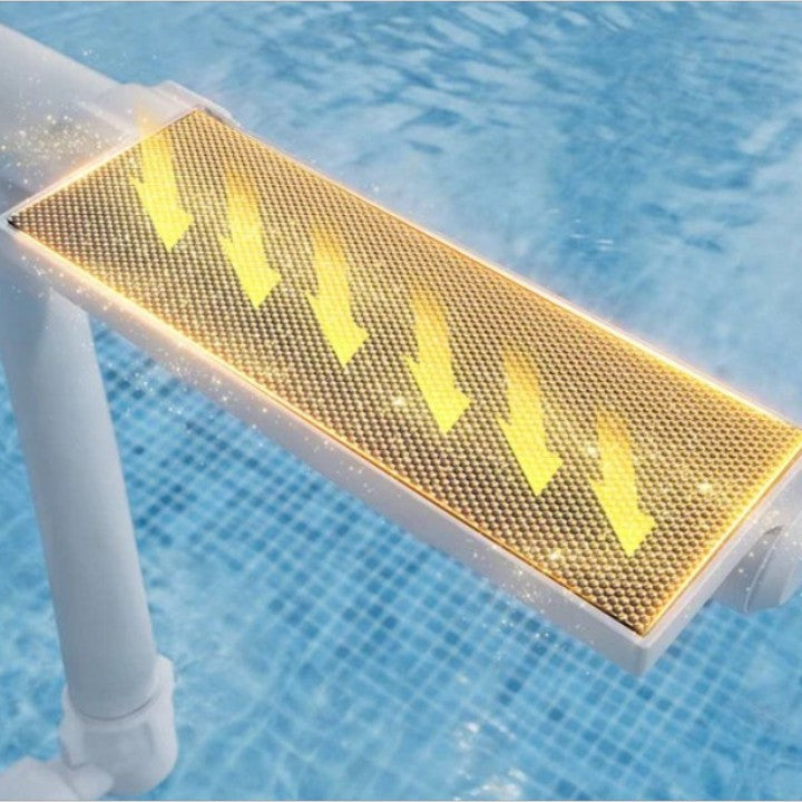 Fontaine RGB Alimentée par Énergie Solaire pour Piscine – Spectacle Lumineux du Soir