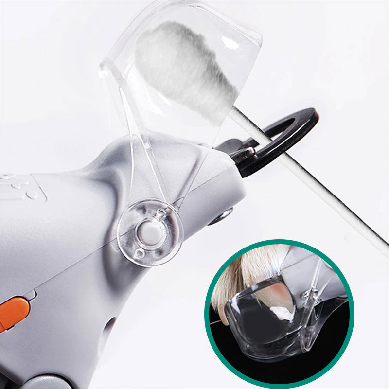 Coupe-ongles pour animaux avec lumière LED et capteur de protection