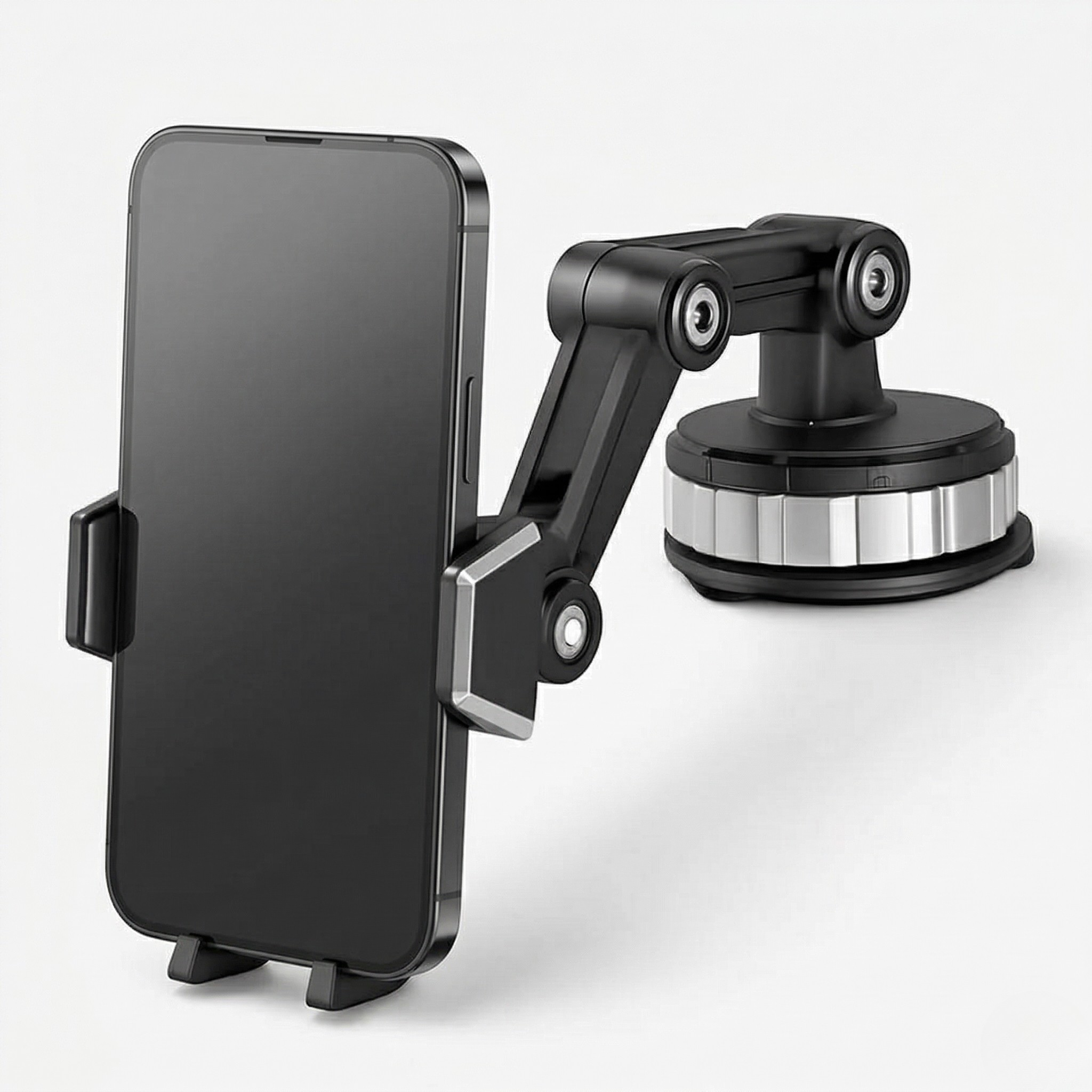 Support Téléphone Magnétique pour Voiture Fixation Réglable