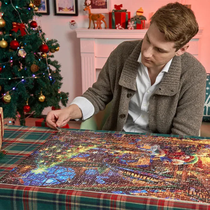 Calendrier de l'Avent FamilieJoy 2025 | Surprises remplies pour tous avec Stitch, Football, Puzzles & Cristaux