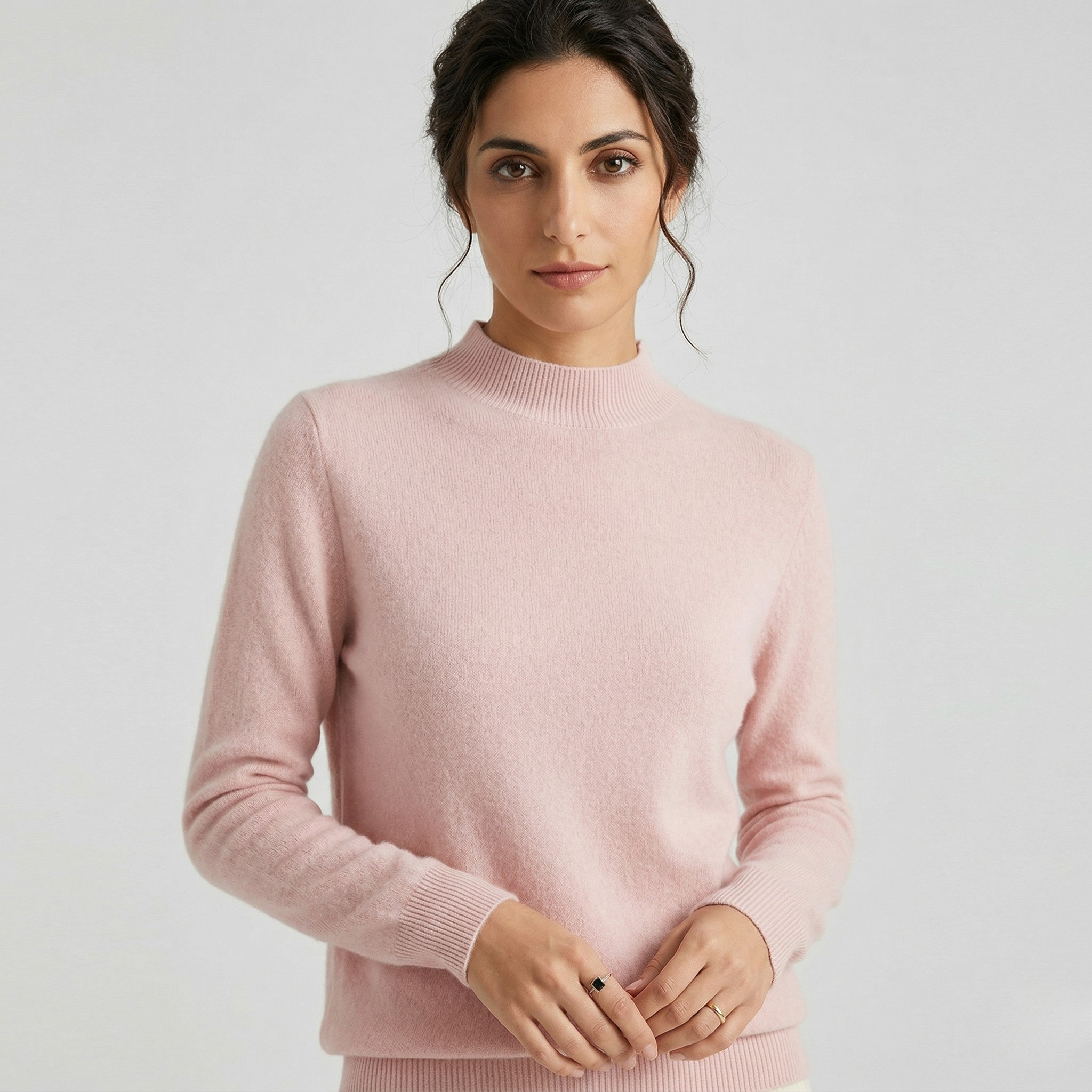 Pull Femme en Maille Douce Élégant Chaud