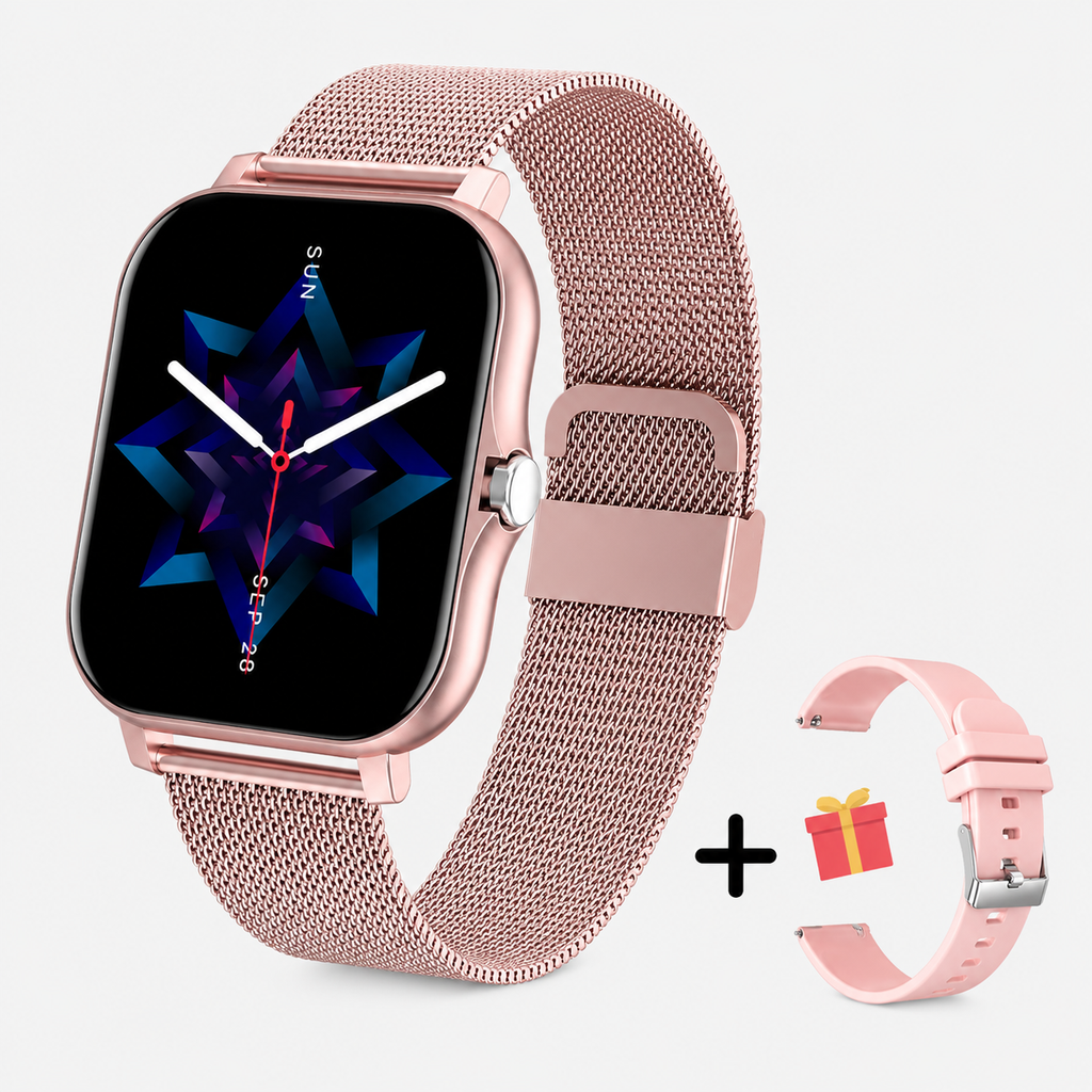 Montre intelligente avec suivi de la santé et de la condition physique pour un usage quotidien