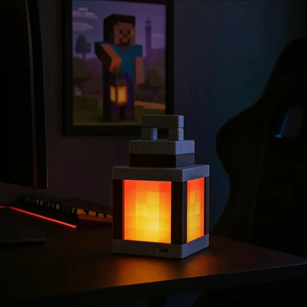 Lampe Minecraft - Pour de Vrais Gamers