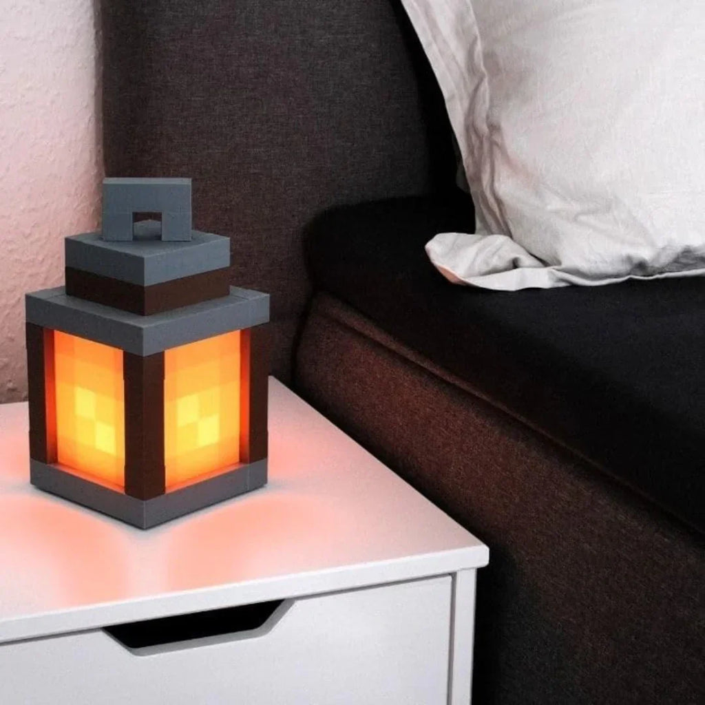 Lampe Minecraft - Pour de Vrais Gamers