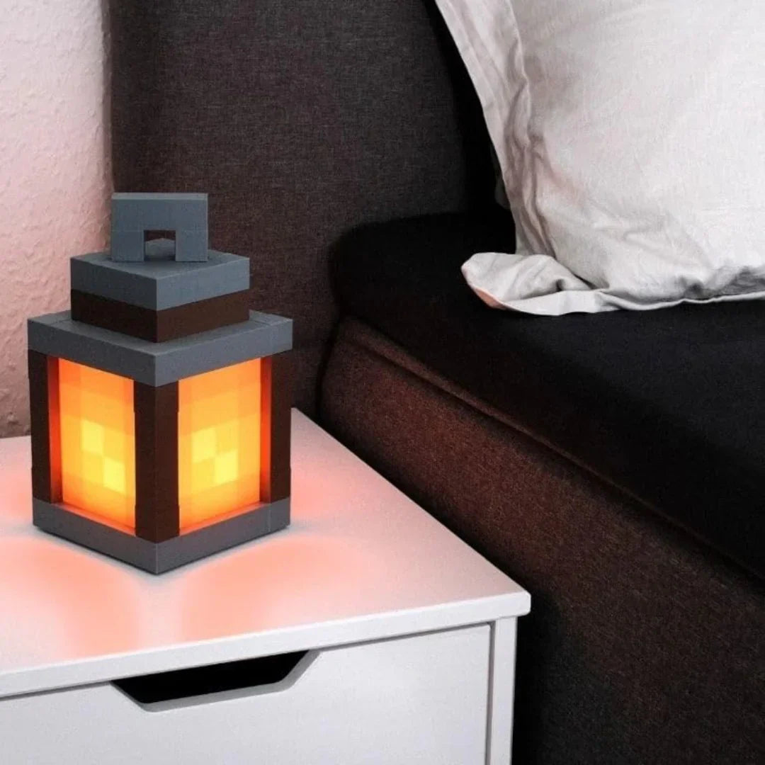 Lampe Minecraft - Pour de Vrais Gamers