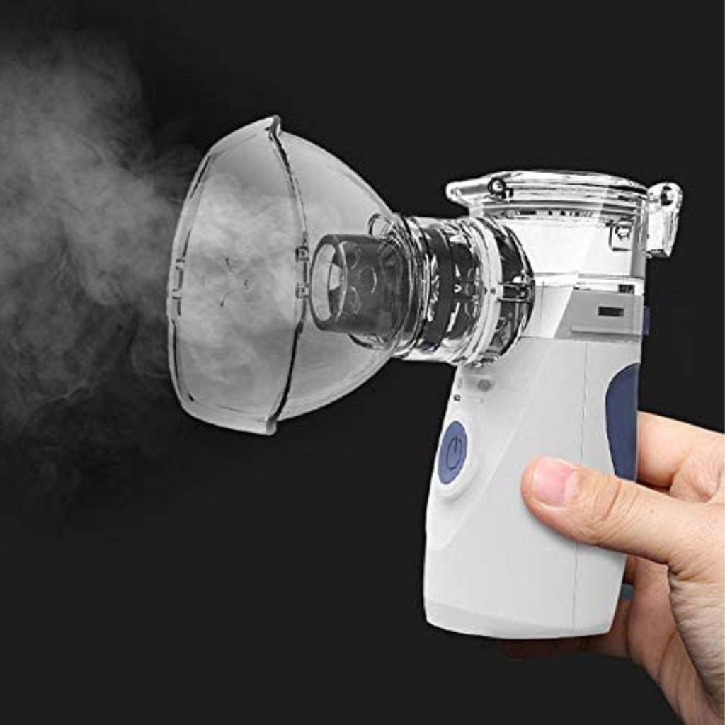 Dispositif de Soulagement Respiratoire Ultrasonique Compact Rechargeable