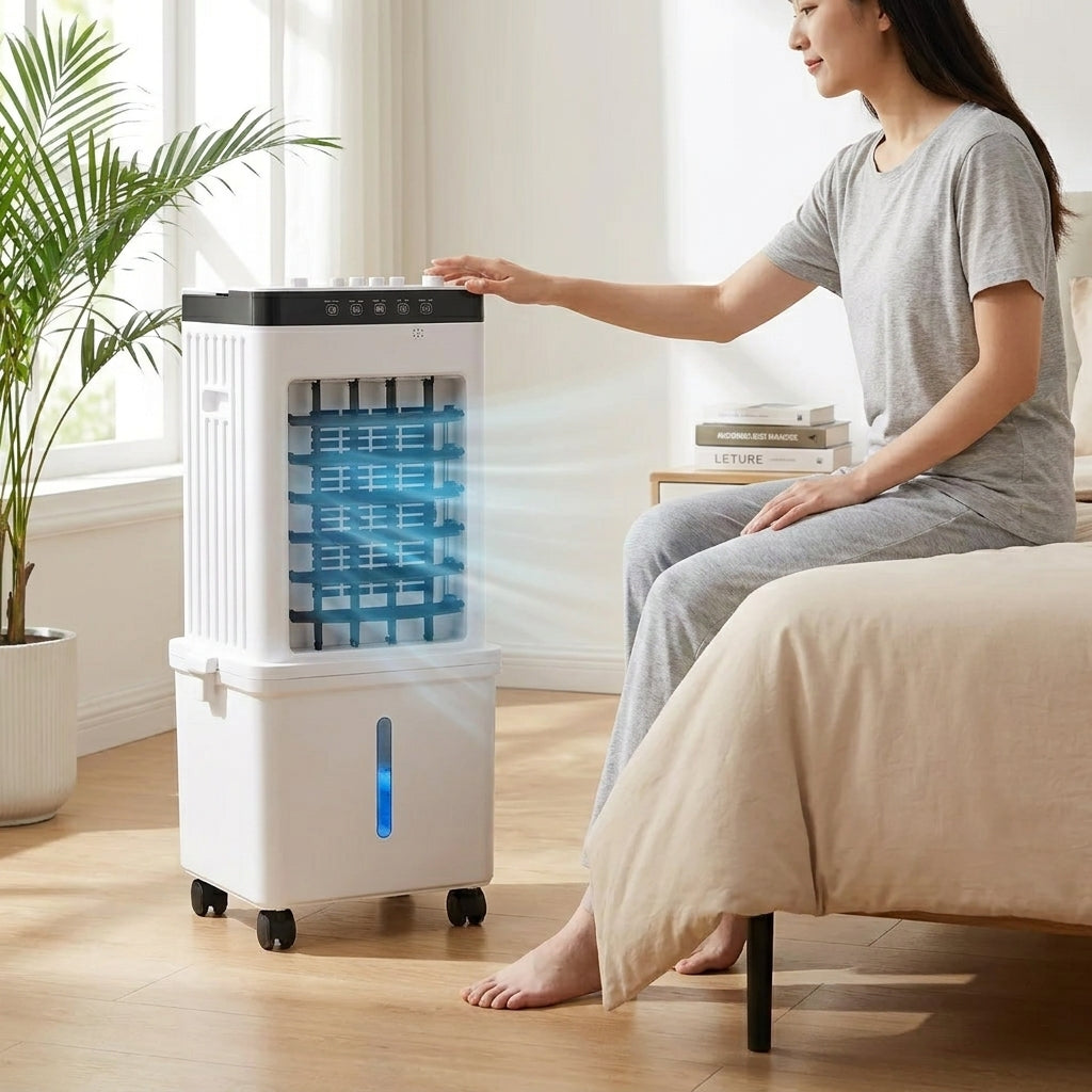 Climatiseur portable 3-en-1, déshumidificateur et ventilateur