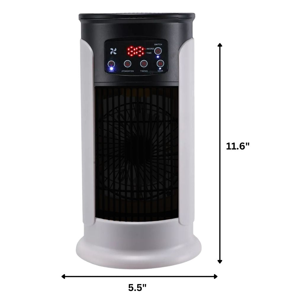 Ventilateur Refroidisseur d'Air Portable et Humidificateur avec 6 Vitesses