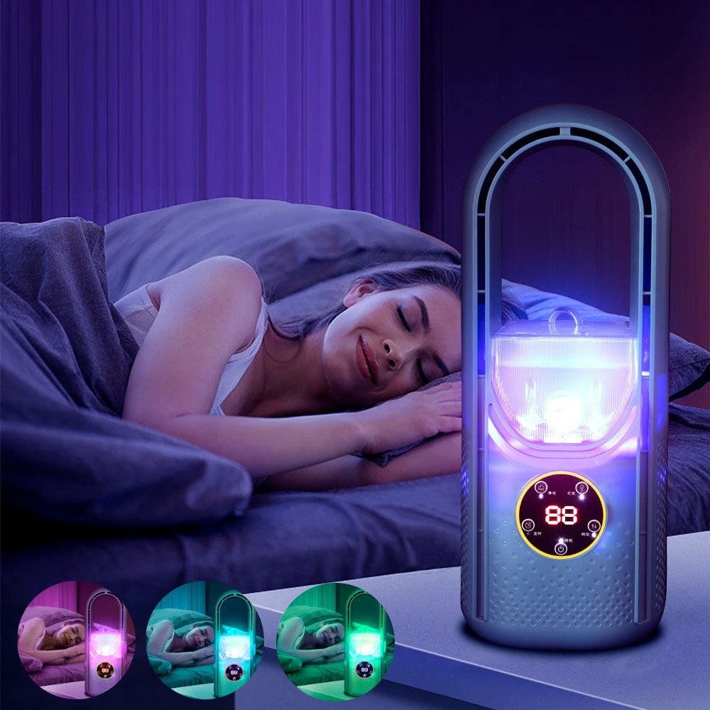 Climatiseur Portable Silencieux Sans Lame pour Maison et Bureau