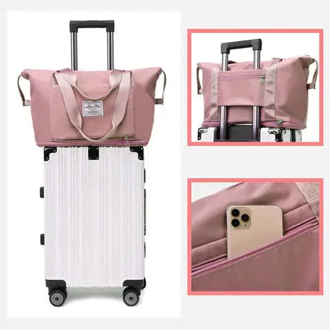 (Achetez 2 Livraison Gratuite) Grand Sac de Voyage Étanche Pliable