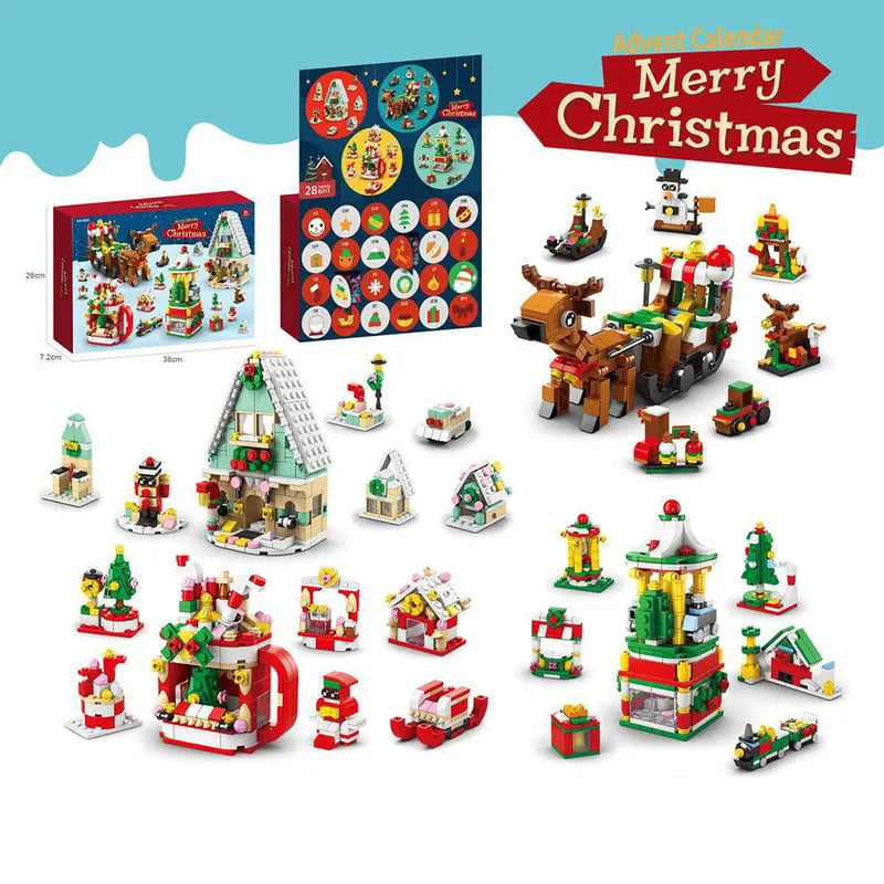 BlockJoy | Calendrier de l'Avent de Construction de Noël sur 24 Jours