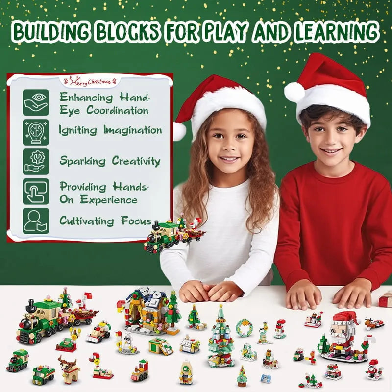 BlockJoy | Calendrier de l'Avent de Construction de Noël sur 24 Jours