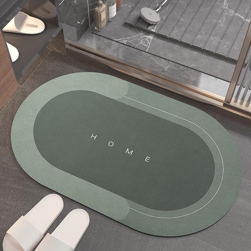 Tapis de Bain Sèche-Vite pour une Expérience de Salle de Bain Plus Sûre et Plus Sèche