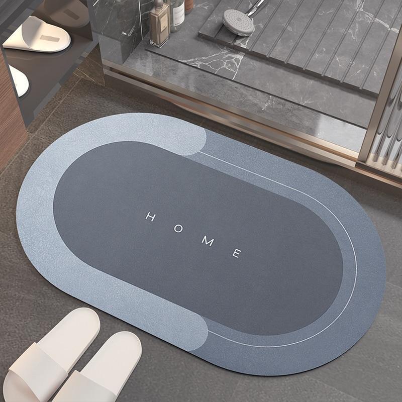 Tapis de Bain Sèche-Vite pour une Expérience de Salle de Bain Plus Sûre et Plus Sèche