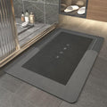 Tapis de Bain Sèche-Vite pour une Expérience de Salle de Bain Plus Sûre et Plus Sèche