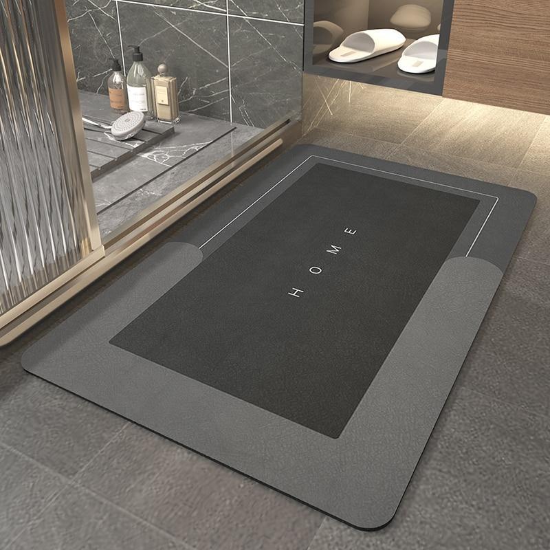 Tapis de Bain Sèche-Vite pour une Expérience de Salle de Bain Plus Sûre et Plus Sèche